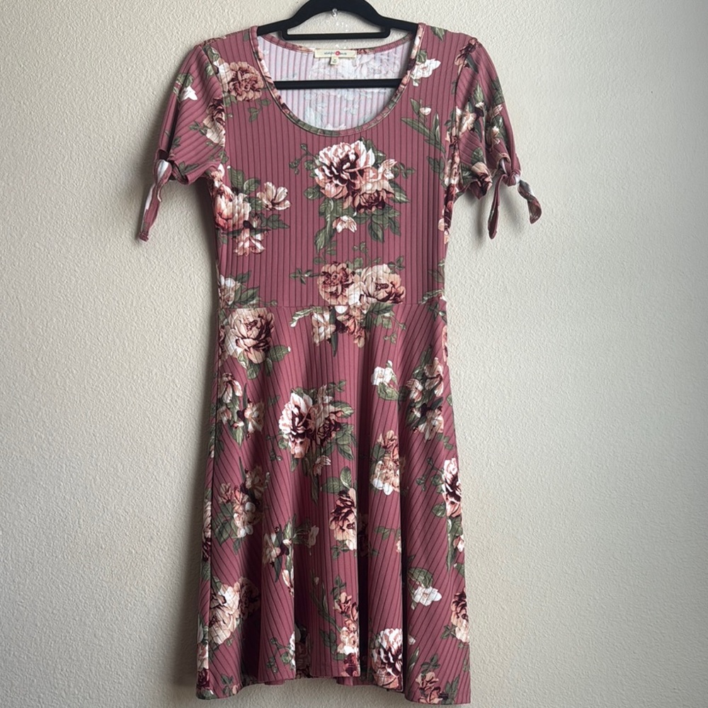 Wishful Park Pink Casual Midi Sundress